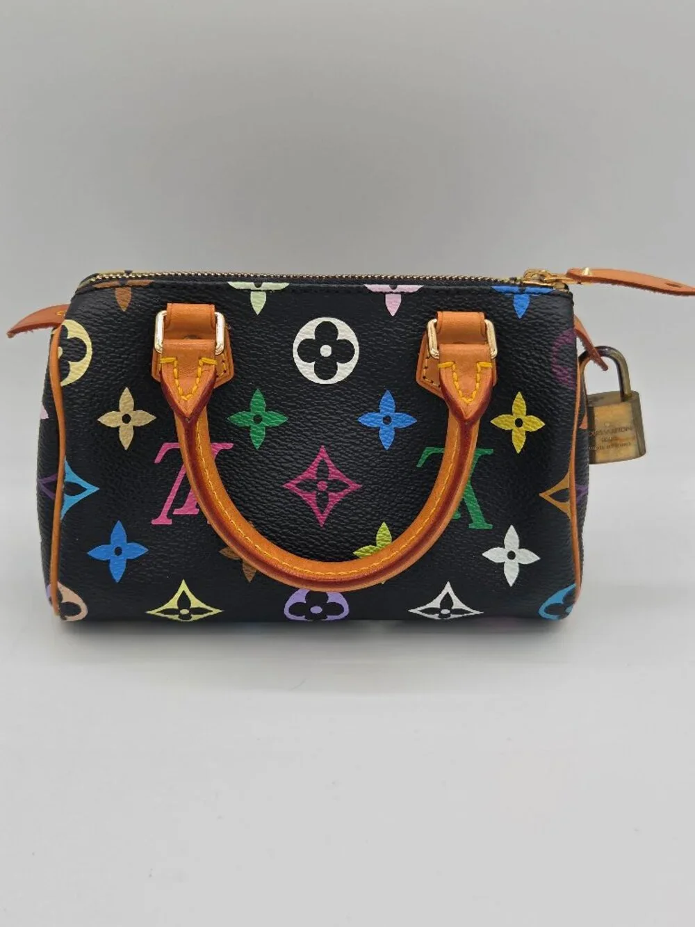 Louis Vuitton Monogram Multicolor Mini Sac HL Speedy – Black | Takashi Murakami